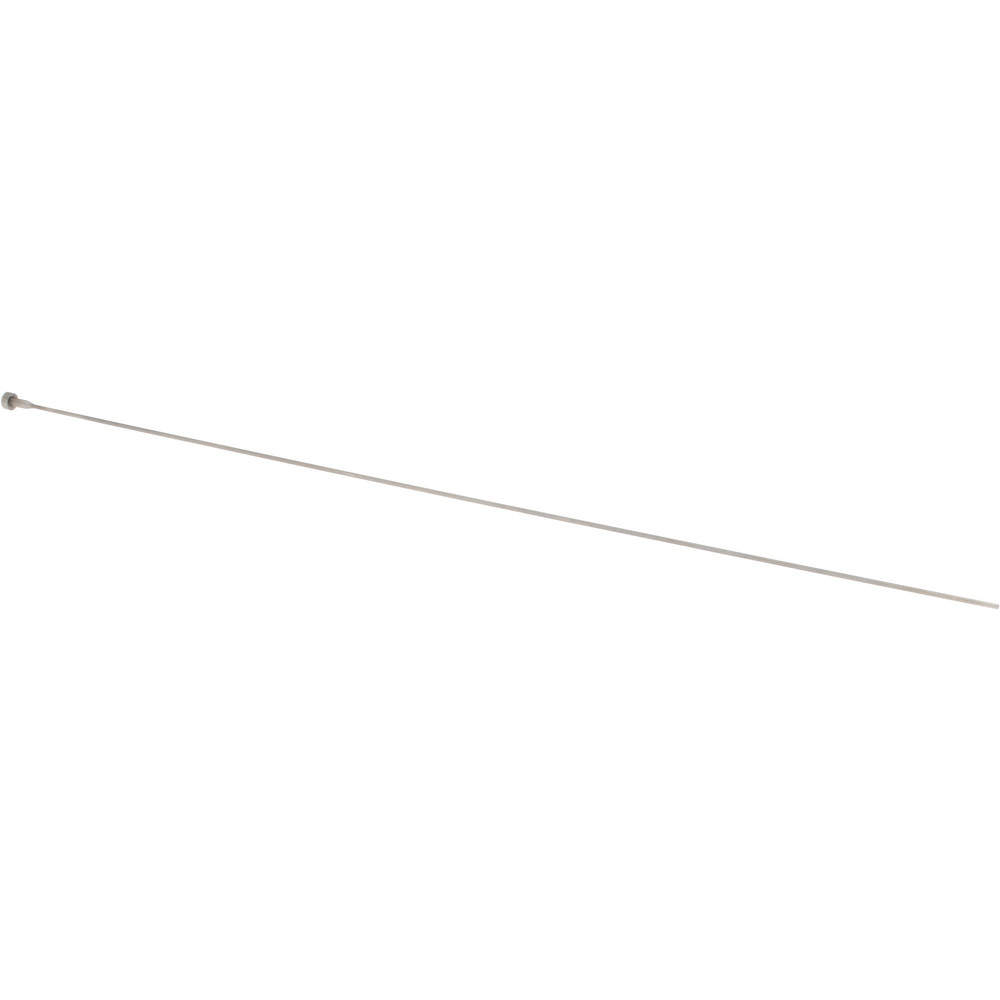 Shoulder Ejector Pin: 1/16" Pin Dia, 14" OAL, Steel