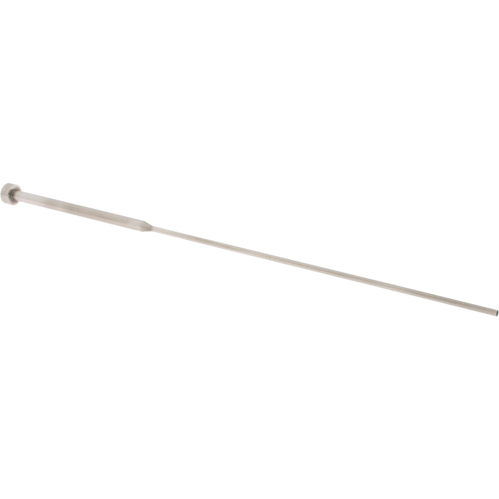Shoulder Ejector Pin: 1/16" Pin Dia, 6" OAL, Steel