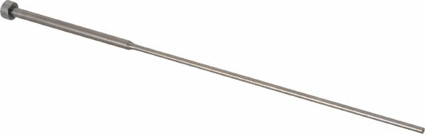 Shoulder Ejector Pin: 5/64" Pin Dia, 6" OAL, Steel
