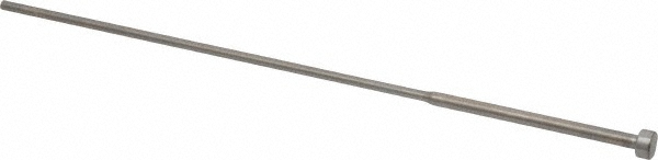 Shoulder Ejector Pin: 3/32" Pin Dia, 6" OAL, Steel