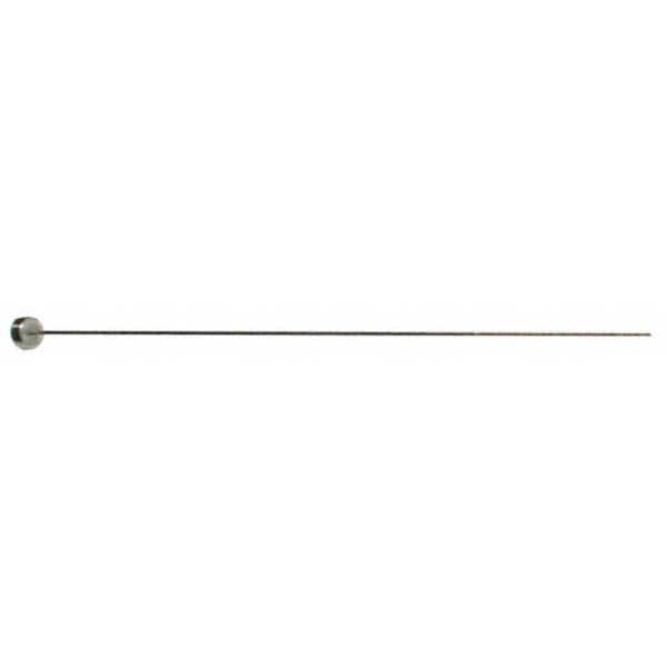 Gibraltar HEP3646-G Straight Ejector Pin: 1" Pin Dia, 25" OAL, Steel 