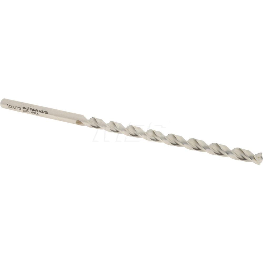 Accupro 1100469-AC Taper Length Drill Bit: 0.1850" Dia, 130 ° 