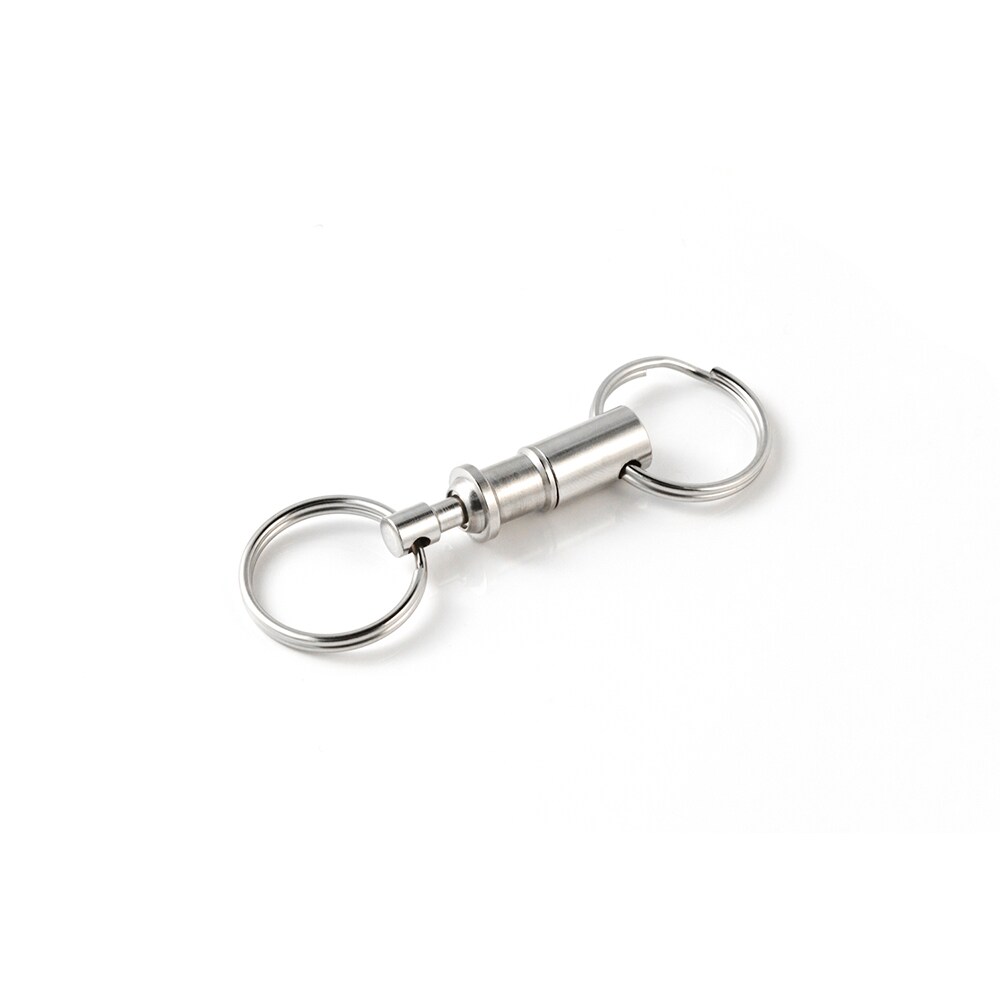 Key Control; Type: Key Chain ; Number of Keys: 15 ; Color: Chrome ; Width (Inch): 1