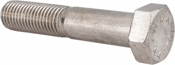 Photos - Nail / Screw / Fastener Value Collection Hex Head Cap Screw: M20x2.5, 100.00 mm Length Under Head, Grade 316 & Austenitic Grade A4 Stainless Steel,