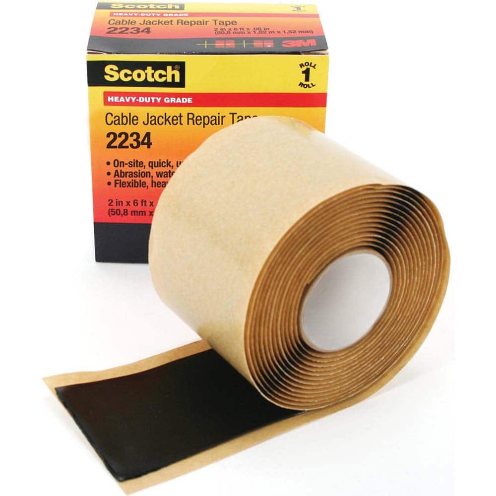 Electrical Tape: 2″ Wide, 6′ Long, 60 mil Thick, Black – Diversity Products