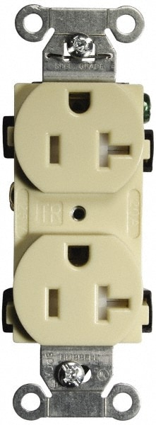 Hubbell Wiring Device-Kellems - Straight Blade Duplex Receptacle: NEMA ...