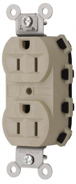 Hubbell Wiring Device-Kellems - Straight Blade Receptacles; Receptacle ...