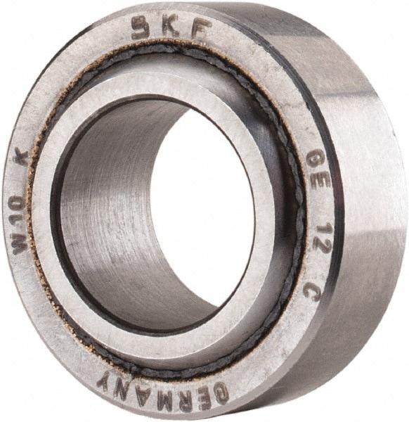 12mm Bore Diam, 2,565 Lb Dynamic Capacity, Spherical Plain Bearing