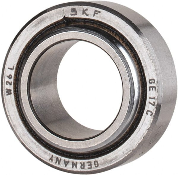 SKF GE 17 C 17mm Bore Diam, 5,040 Lb Dynamic Capacity, Spherical Plain Bearing 