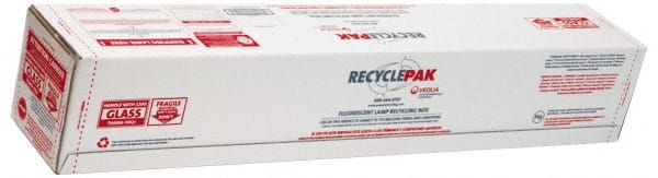 Recyclepak SUPPLY043 48 Inch Long x 8-1/2 Inch Wide x 8-1/2 Inch Deep, Lamp Recycling Box 