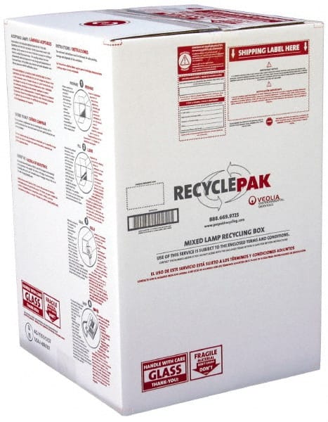 Recyclepak SUPPLY126 24-3/4 Inch Long x 16 Inch Wide x 16 Inch Deep, Lamp Recycling Box 