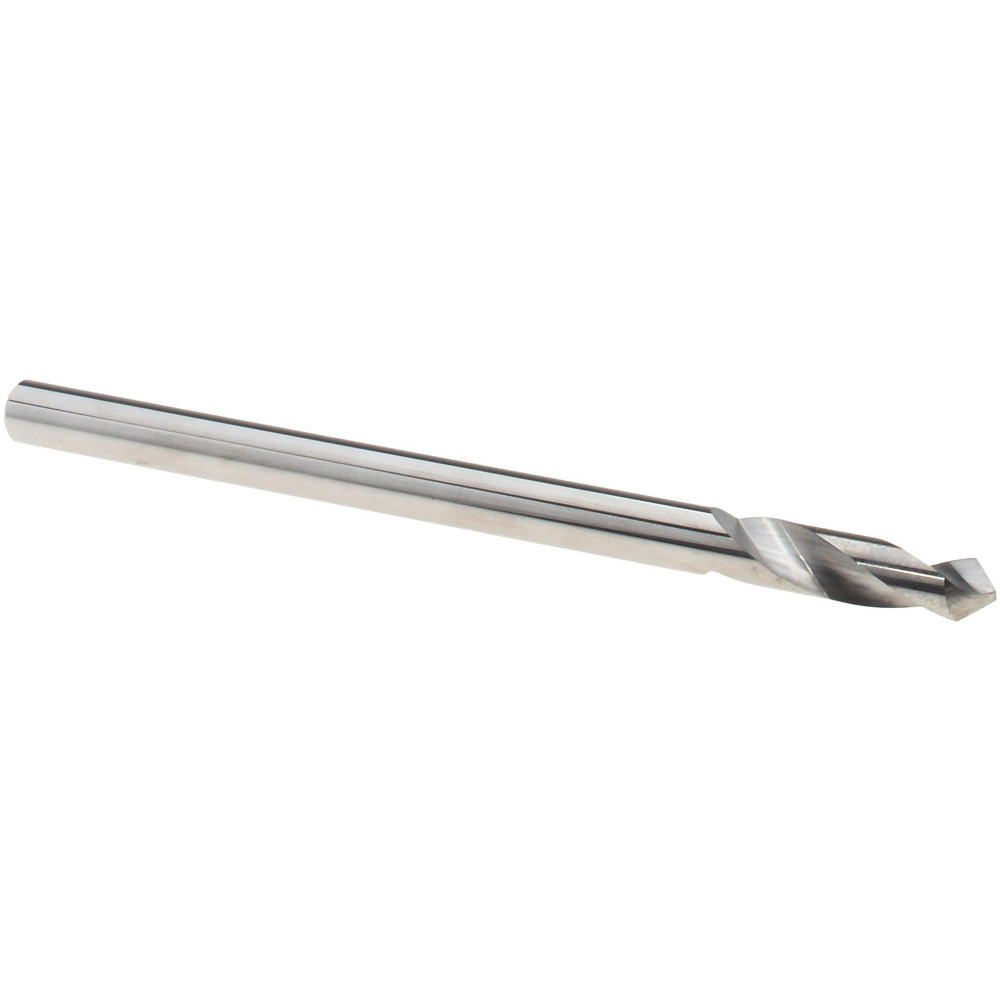 Spotting Drill: 3/16" Dia, 90 ° Point, 3" OAL, Solid Carbide