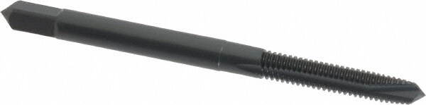 OSG 1115710201 Spiral Point Tap: M4 x 0.7, Metric Coarse, 3 Flutes, Plug, 6H, Powdered Metal, Oxide Finish Image