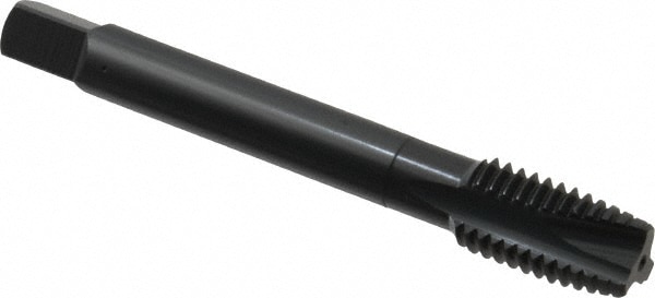 OSG 1115710801 Spiral Point Tap: M12 x 1.75, Metric Coarse, 3 Flutes, Plug, 6H, Powdered Metal, Oxide Finish Image