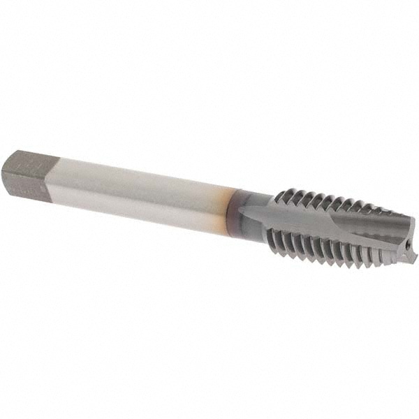 OSG 2842408 Spiral Point Tap: 1/2-13, UNC, 3 Flutes, Plug, 2B, Vanadium High Speed Steel, TiCN Finish Image