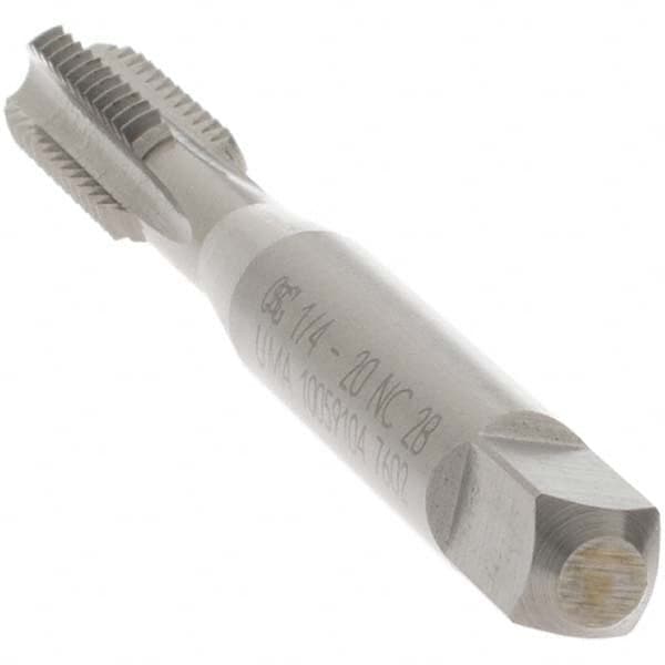1/4-20 UNC-2B HSS Straight Flute Screw Plug Right Hand Machine Lathe Thread Taps 