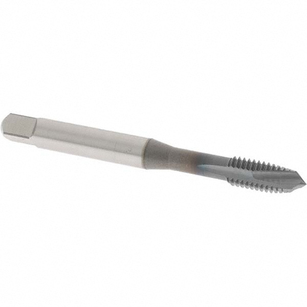 OSG 2891008 Spiral Point Tap: M6 x 1, Metric Coarse, 3 Flutes, Plug, 6H, Vanadium High Speed Steel, TiCN Finish Image