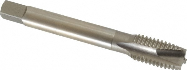 OSG 2892300 Spiral Point Tap: M12 x 1.75, Metric Coarse, 3 Flutes, Plug, 6H, Vanadium High Speed Steel, Bright Finish Image