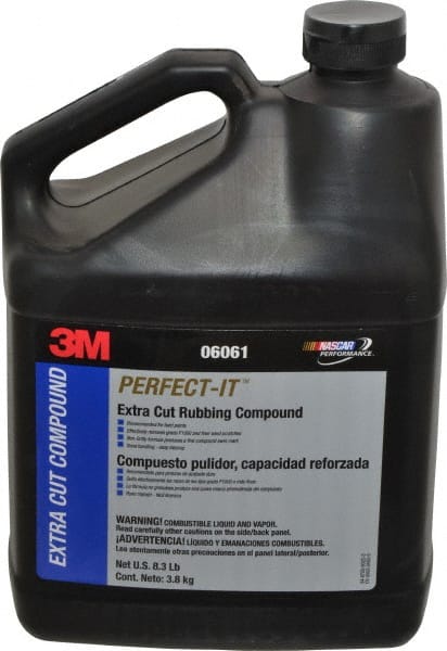 3M - Buffing & Polishing Compounds; 1QT PLASTIC BOTTLE PERFECT-IT EX RUB  COMPND - 92918069 - MSC Industrial Supply