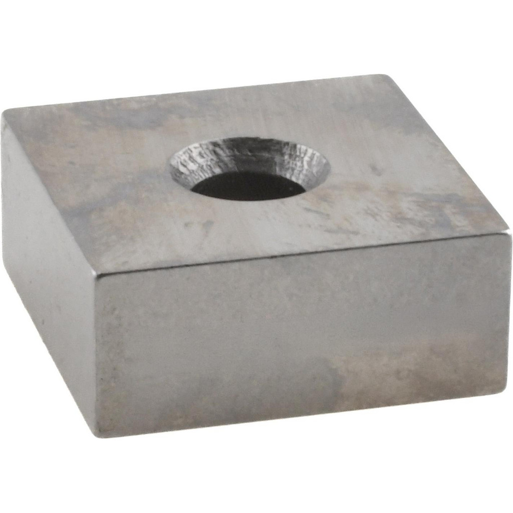 Mitutoyo Square Steel Gage Block: 0.5", Grade 0 - Accuracy Grade 0, Includes Certificate of Inspection | Part #614195-531