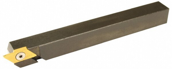 Indexable Cutoff Toolholder: 12 mm Max Depth of Cut, 0.472" Max Workpiece Dia, 0.7 mm Min Insert Width, Right Hand
