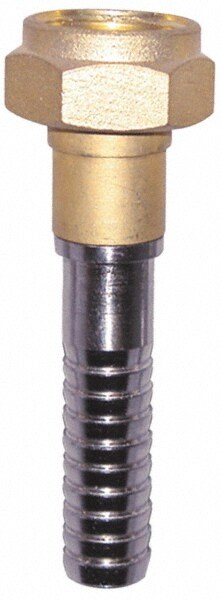 3/4 FGHT x 5/8" Hose Barb, FGHT x Hose Barb Swivel