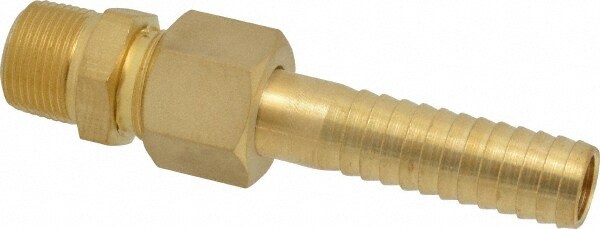 NPT x 3/4" Hose Barb, 3 Piece Mixer Adapter