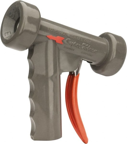 SuperKlean 150S-G Stainless Steel Pistol Grip Spray Nozzle: 1/2" Pipe 