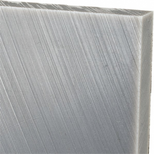 Made in USA 550167 Plastic Sheet: Ultra-High-Molecular-Weight Polyethylene, 1/2" Thick, 48" Long, Black Image