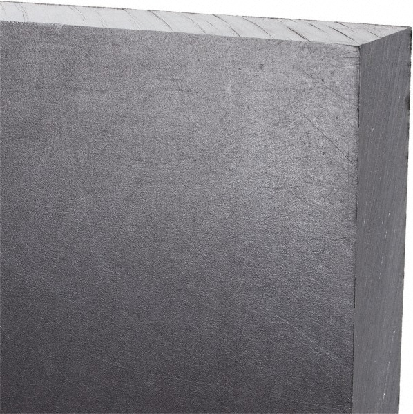 PROFESSIONAL PLASTICS 550032 Plastic Sheet: Ultra-High-Molecular-Weight Polyethylene, 3/4" Thick, 36" Long, Black Image