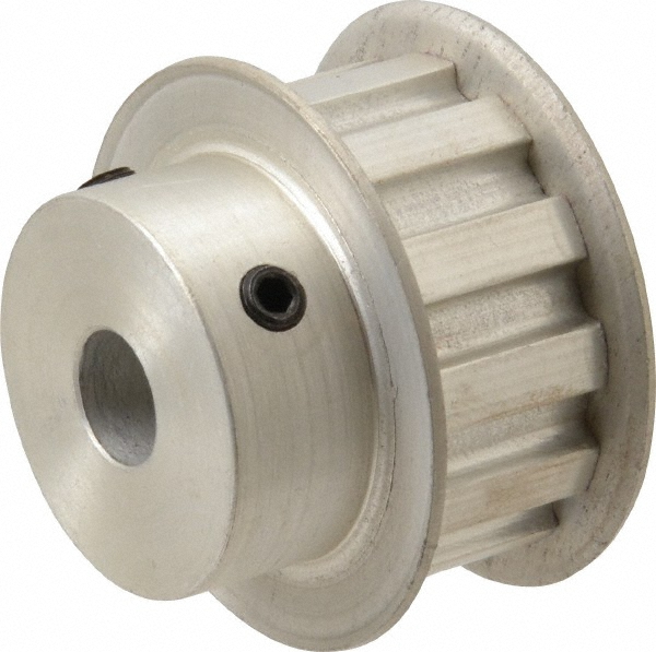Value Collection 12L050-6FA-3/8 12 Tooth, 3/8" Inside x 1.402" Outside Diam, Hub & Flange Timing Belt Pulley Image