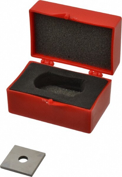Square Steel Gage Block: 0.1009", Grade 0