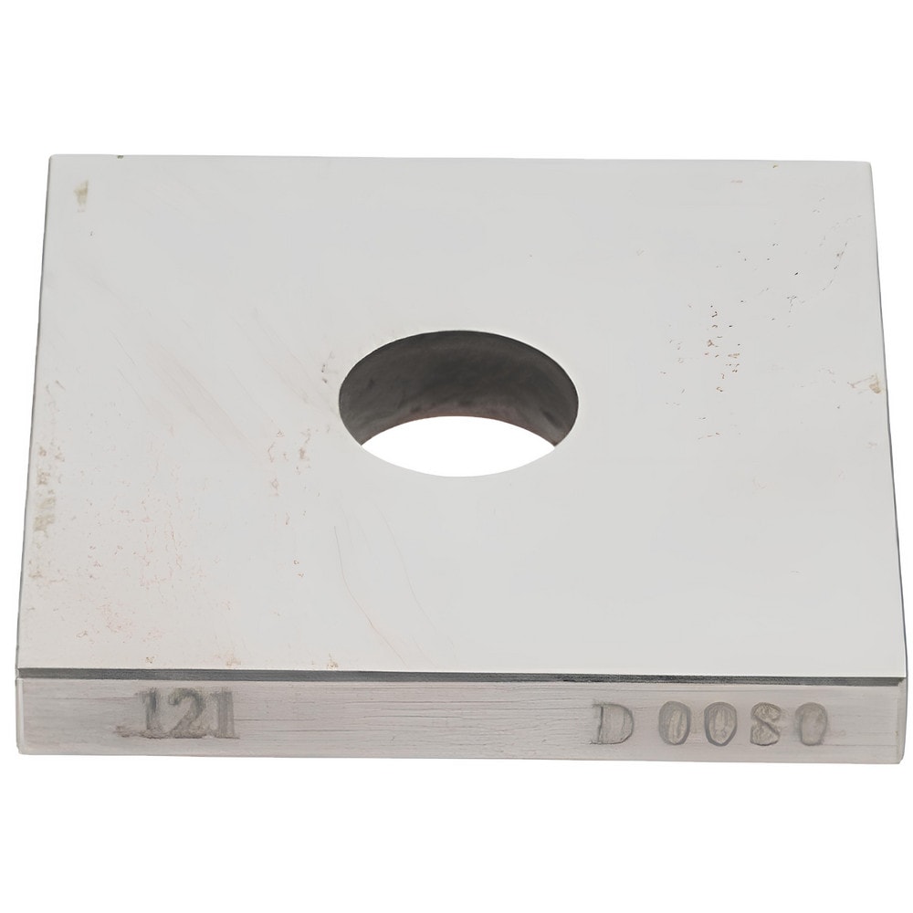 Square Steel Gage Block: 0.121", Grade 0