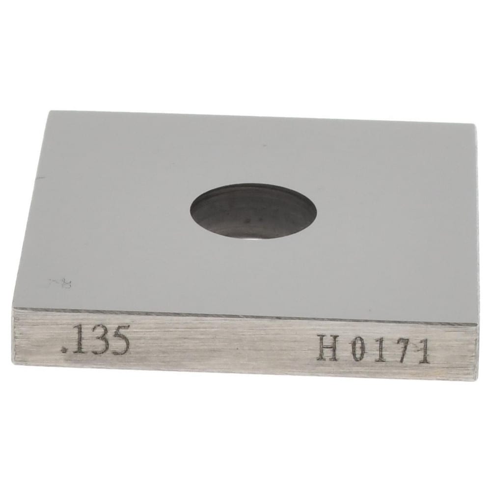 Square Steel Gage Block: 0.135", Grade 0