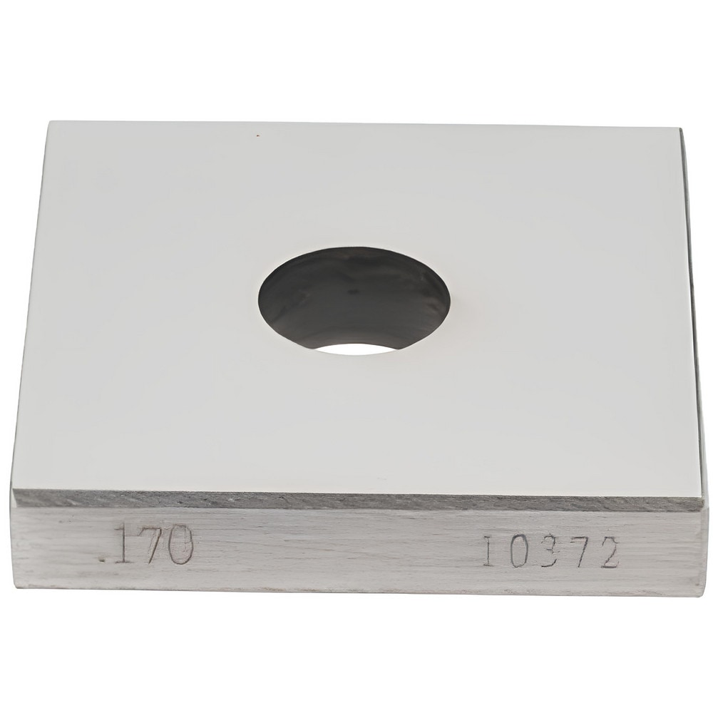 Square Steel Gage Block: 0.17", Grade 0