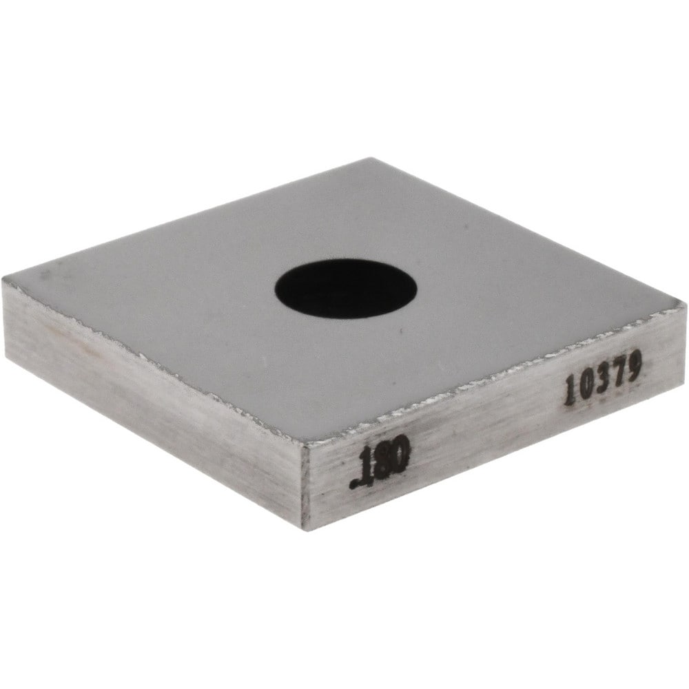 Square Steel Gage Block: 0.18", Grade 0