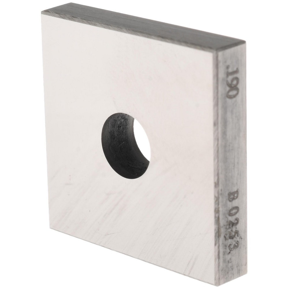 Square Steel Gage Block: 0.19", Grade 0