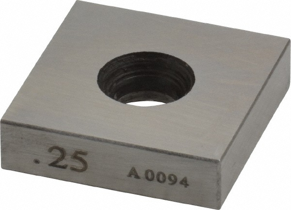 Value Collection 630-73256 Square Steel Gage Block: 0.25", Grade 0 Image