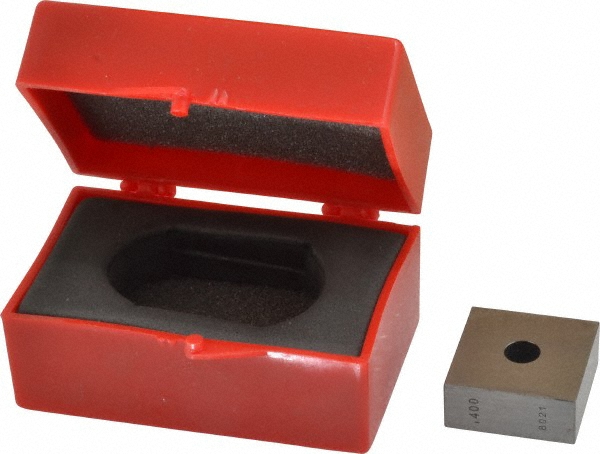 Value Collection 630-73406 Square Steel Gage Block: 0.4", Grade 0 Image