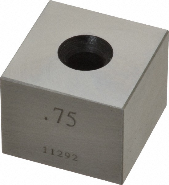 Value Collection 0.75" Square Steel Gage Block 86275203 MSC