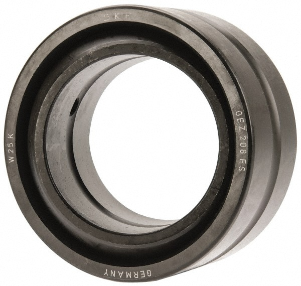 SKF GEZ 208 ES 2-1/2" Bore Diam, 77,625 Lb Dynamic Capacity, Spherical Plain Bearing 