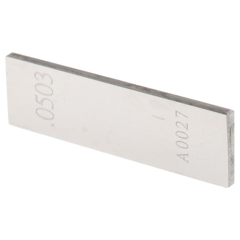 Rectangle Steel Gage Block: 0.0503", Grade 0