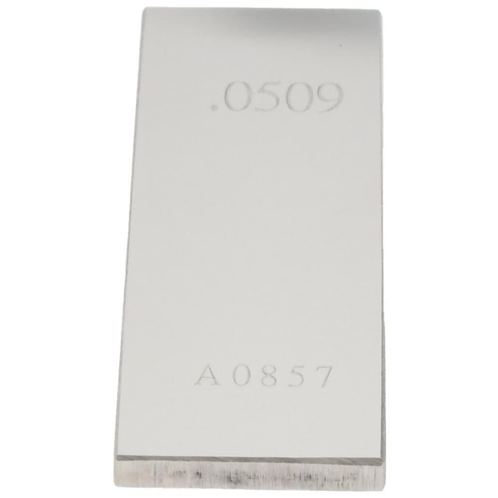 Rectangle Steel Gage Block: 0.0509", Grade 0