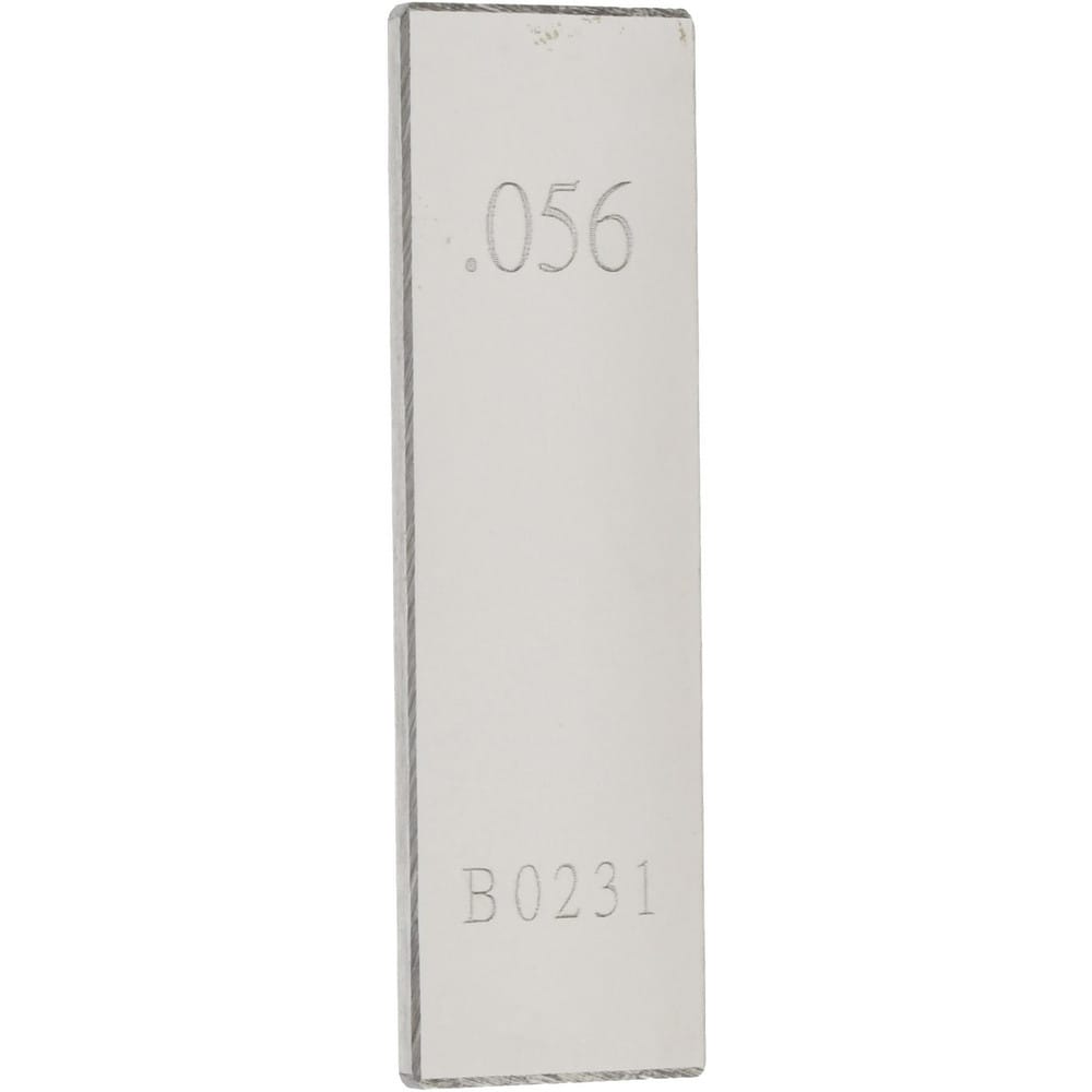 Rectangle Steel Gage Block: 0.056", Grade 0