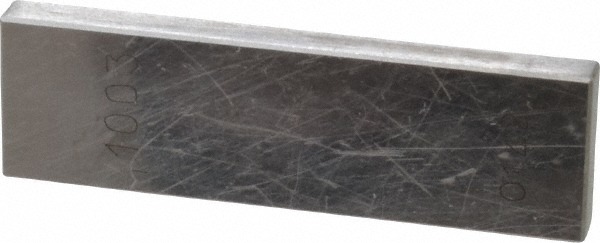 Value Collection 630-20036 Rectangle Steel Gage Block: 0.1003", Grade 0 Image