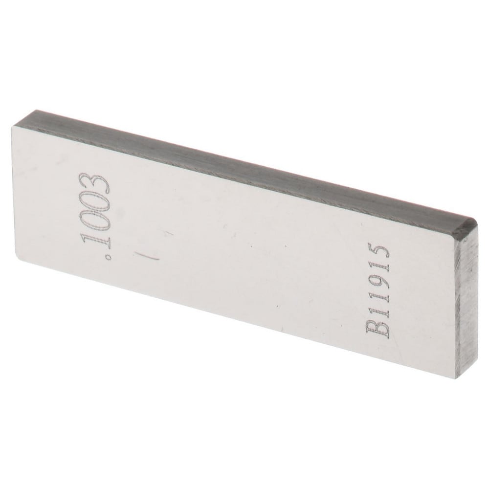 Rectangle Steel Gage Block: 0.1003", Grade 0