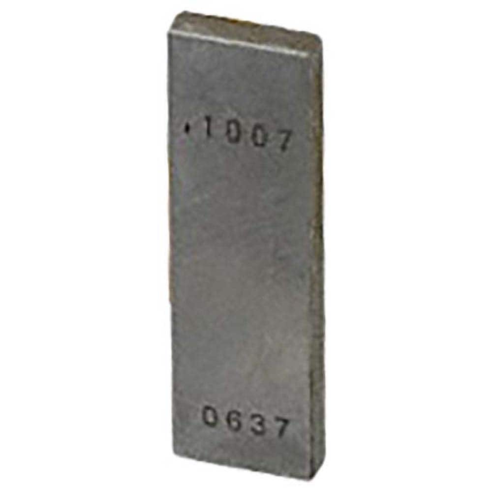 Rectangle Steel Gage Block: 0.1007", Grade 0