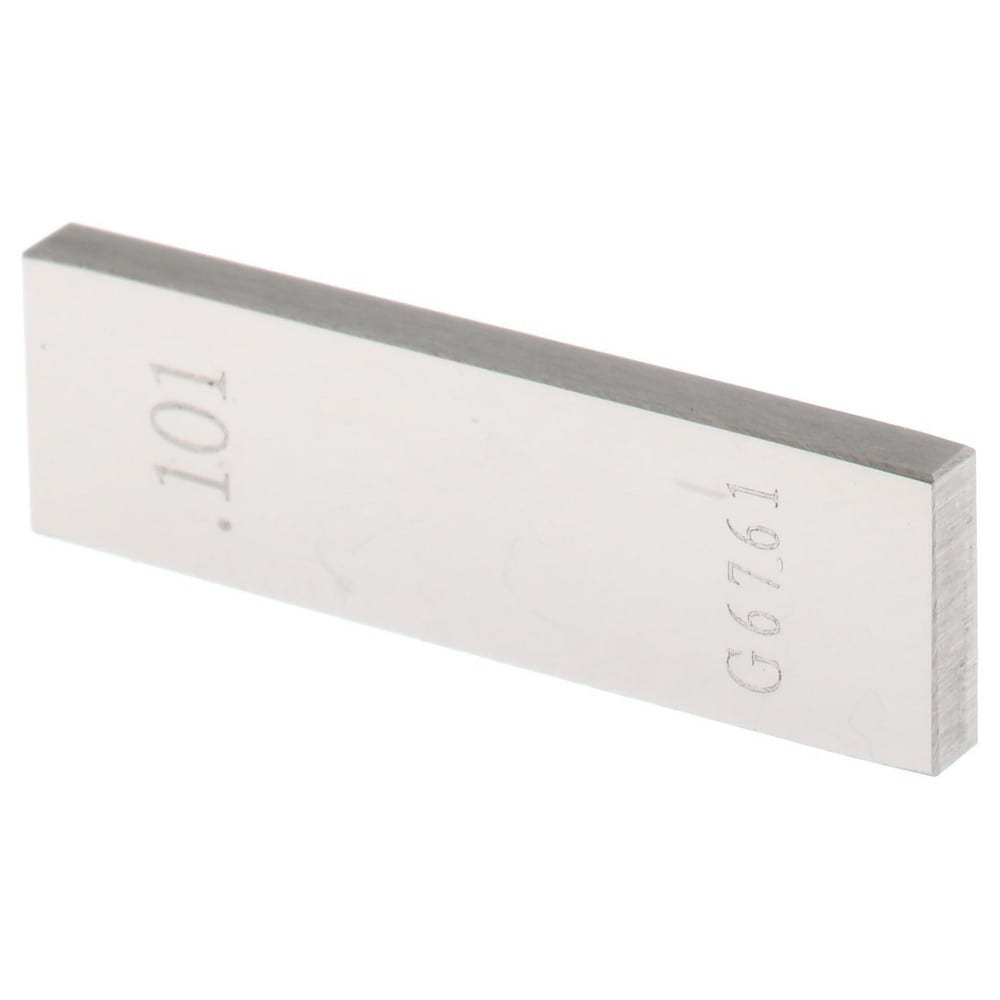 Rectangle Steel Gage Block: 0.101", Grade 0