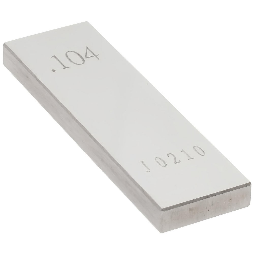 Rectangle Steel Gage Block: 0.104", Grade 0