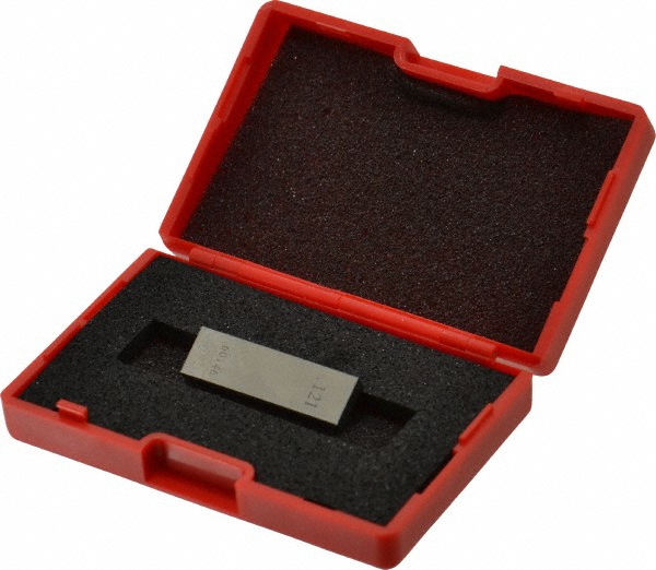 Value Collection 630-21216 Rectangle Steel Gage Block: 0.121", Grade 0 Image